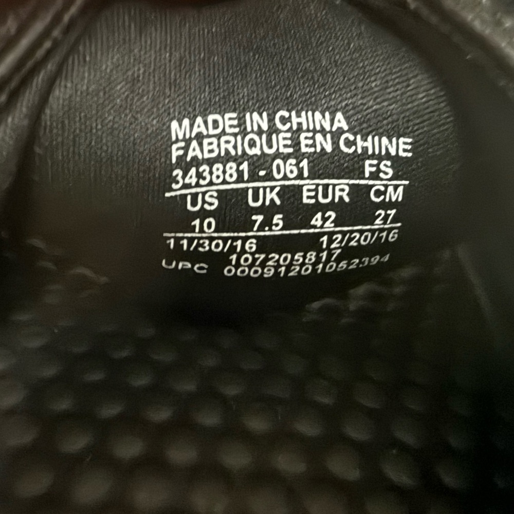 Nike Black Slides with Pink Swoosh Accent - Picture 2 of 2